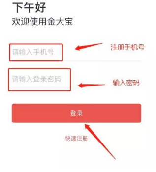 金大宝传统大POS机注册和激活流程  图三